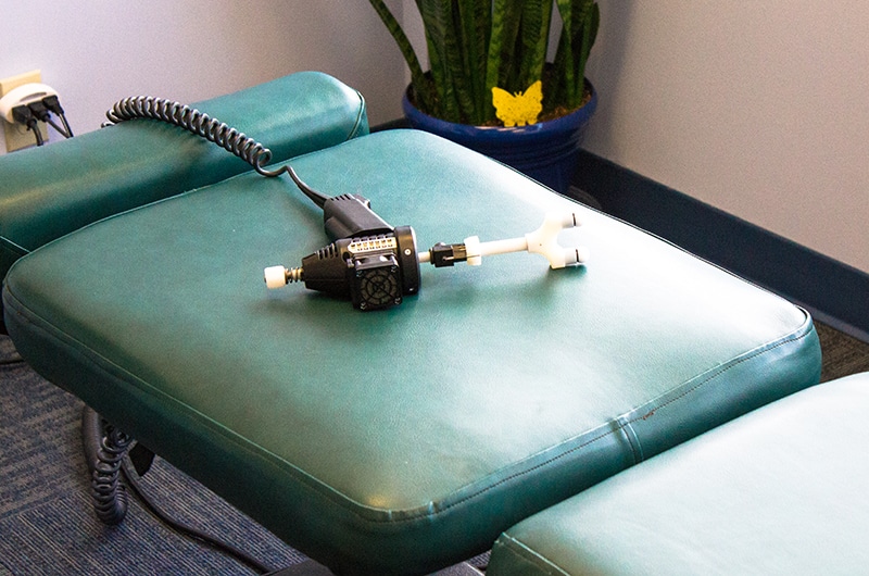 Chiropractic adjustment bed in Gresham